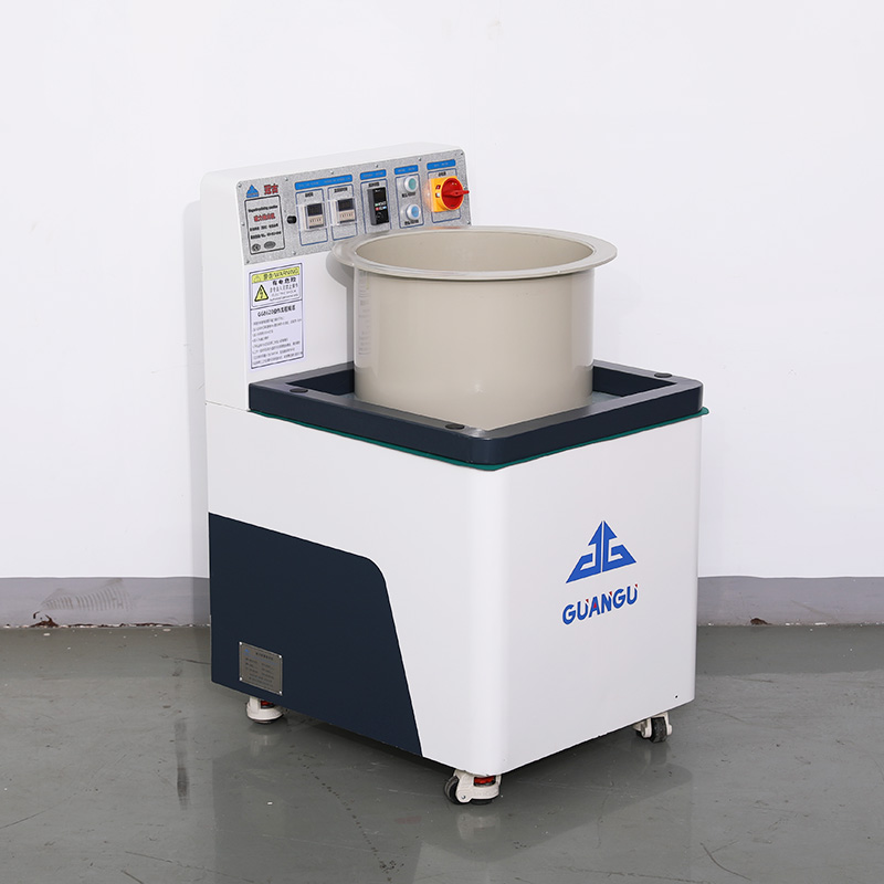 Magnetic polishing machine