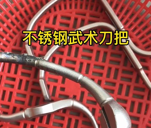 不銹鋼武術(shù)用具刀把實(shí)拍